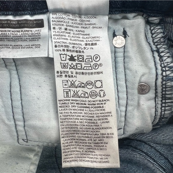 Levi's 511 Slim Fit Jeans Size 34 x 32 Men's - Picture 7 of 7